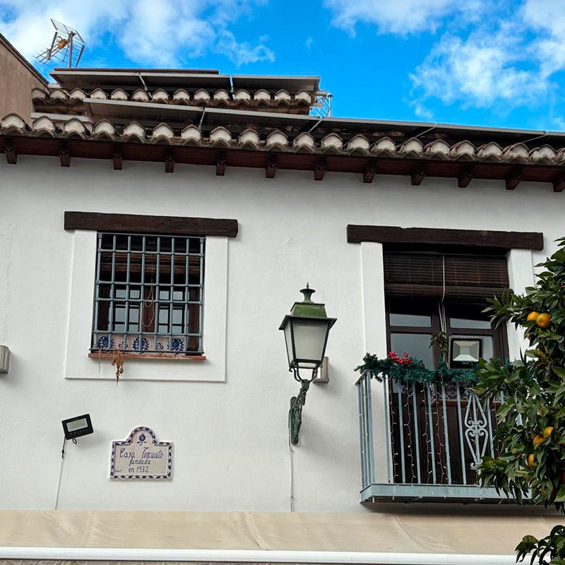 detalle fachada casa tocuato